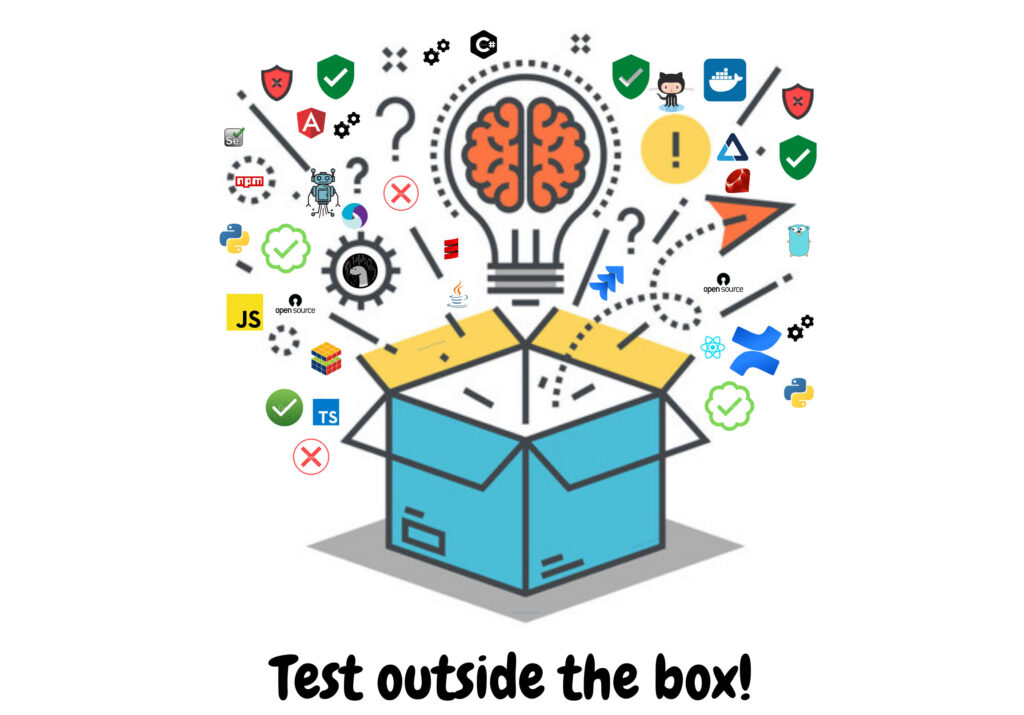 Tool ecosystem for a software quality assurance engineer. QA testing outside the box